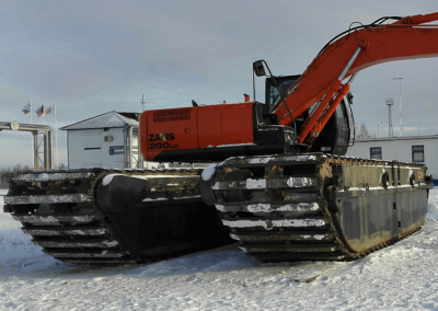 AE240 Floating Amphibious Excavator