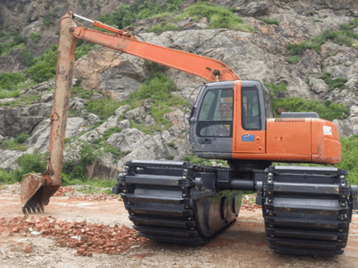 AE50 Floating Amphibious Excavator