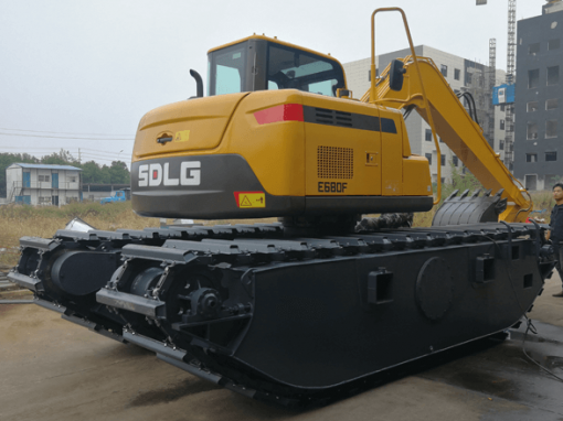 AE80 Floating Amphibious Excavator