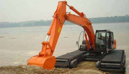 8 tons pontoon undercarriage