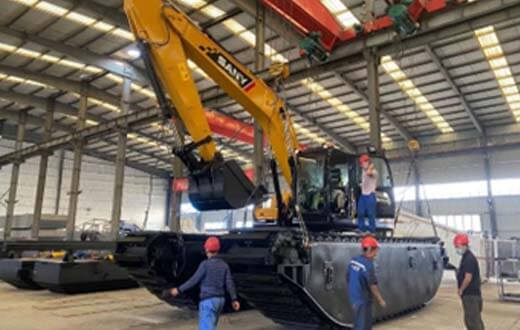 Amphibious Excavator model-1