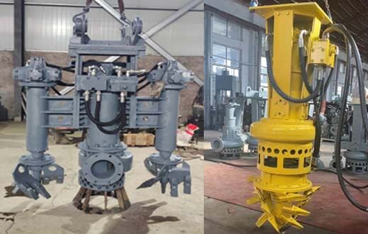 Cutter suction pump
